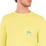 Guy Harvey Men's Billfish Collection Long Sleeve Pocket T-Shirt
