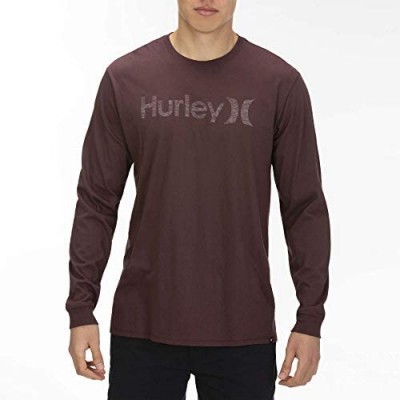 Hurley Men's One & Only Push Thru Graphic Long Sleeve Tee Shirt