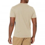 Lacoste Men's Short Sleeve Colorblock Stripe T-Shirt