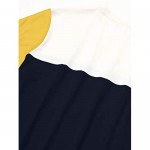 Lacoste Men's Short Sleeve Regular Fit Colorblock Jersey T-Shirt