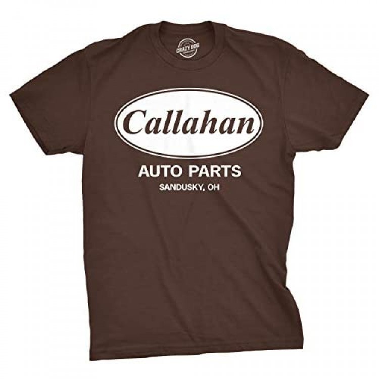 Mens Callahan Auto T Shirt Funny Shirts Cool Humor Graphic Saying Sarcasm Tee