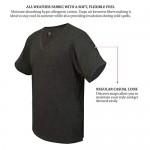 Post Surgery Recovery & Rehab Left Side Access Shirt with Hidden Snaps - V Neck