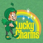 Tee Luv Lucky Charms T-Shirt - Green Lucky The Leprechaun Shirt