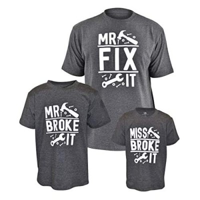 Unique Baby Fathers Day Daddy and Me Shirts Mr Fix It