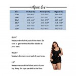 Aqua Eve Plus Size Tankini Swimsuits for Women Two Piece Bathing Suits Flowy Swim Dress with Shorts