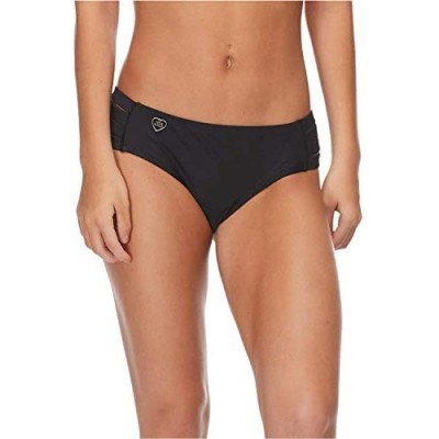 Body Glove Women's Smoothies Nuevo Contempo Solid Full Coverage Bikini Bottom Swimsuit