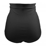 COCOSHIP Women's Retro High Waisted Bikini Bottom Ruched Swim Short Tankinis(FBA)