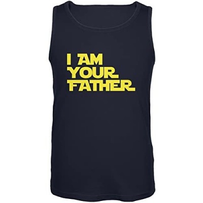Fathers Day - I Am Your Father Navy Adult Tank Top