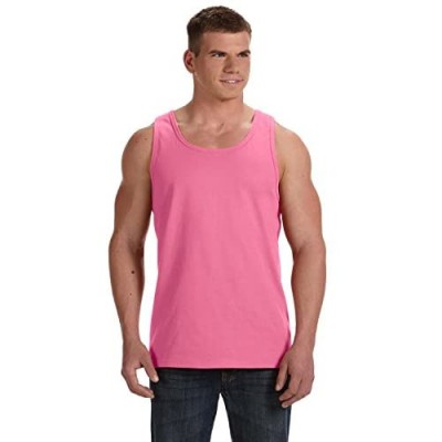 Fruit of the Loom Adult 5 oz HD Cotton Tank - NEON PINK - 3XL - (Style # 39TKR - Original Label)