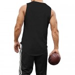 Juybenmu Tank Tops for Men Sport Muscle Quick Drying Waistcoat Tee Shirt