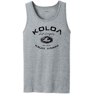 Koloa Vintage Arch Logo Tank Tops in Adult Sizes: S-4XL