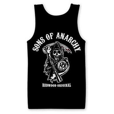 Sons of Anarchy Officially Licensed Merchandise Redwood Original Tank Top Vest