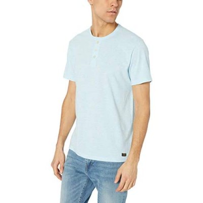 Lucky Brand Men's Short Sleeve Henley-Triblend Shirt