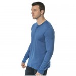 Warriors & Scholars Henley Long Sleeve Shirts for Men - Moisture-Wicking Shirts - Multiple Sizes & Colors