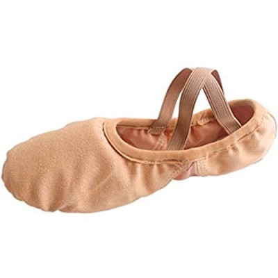 Ballet Shoes for Women  Professional Stretch Canvas Yoga Dance Slippers/Flats Three Pieces Leather Sole