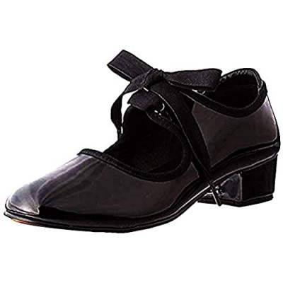 Danzcue Adult Patent Flexibale Tap Shoes