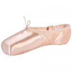 Linodes Professional Stain Ballet Pointe Dance Shoes Slippers with Ribbons and Toe Pads for Girls and Women