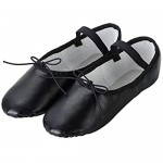 Linodes PU Leather Ballet Shoes/Ballet Slippers/Dance Shoes for Women and Girls
