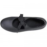 Linodes Unisex PU Leather/Patent Ribbon Tie Tap Shoe Dance Shoes for Women and Men's Dance Shoes-601