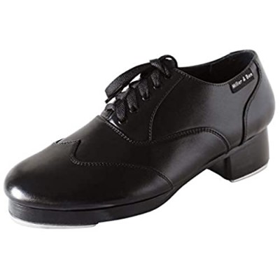Miller & Ben Tap Shoes; Triple Threat; All Black Professional Tap Shoes