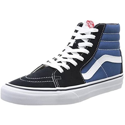 VANS Sk8-Hi Unisex Casual High-Top Skate Shoes  Comfortable and Durable in Signature Waffle Rubber Sole
