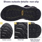 CAMEL CROWN Waterproof Hiking Sandals Women Arch Support Sport Sandals Comfortable Walking Water Sandals for Beach Travel Athletic