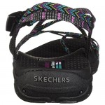 Skechers Women's Reggae-Islander-Multi-Strap Toe Thong Slingback Sandal