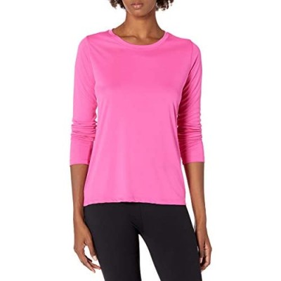 Hanes womens Sport Cool Dri Performance Long Sleeve Tee T Shirt  Wow Pink  XX-Large US