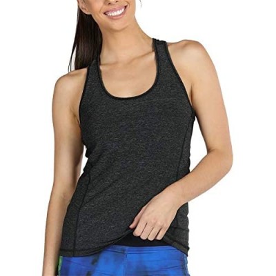 icyzone Workout Tank Tops for Women - Racerback Athletic Yoga Tops  Running Exercise Gym Shirts