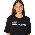 Skechers Women's Og Cropped Logo Tee