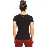 Sweat Shaper Women's Athletic Tee Short Sleeve High-Performance Compression T-Shirt Performance Baselayer Workout Shirt