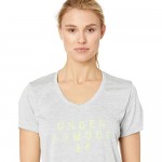 Under Armour Women's Tech V-Neck Graphic - Twist Short Sleeve T-Shirt