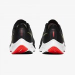 Nike Men's Air Zoom Pegasus 37 Running Shoes Black/Medium Olive-Olive Aura 10 M US
