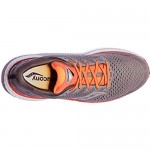Saucony Men's Triumph 18 Running Shoe Khaki/Orange 11.5