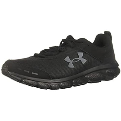 Under Armour mens Charged Assert 8 Running Shoe  Black (002 Black  7.5 US