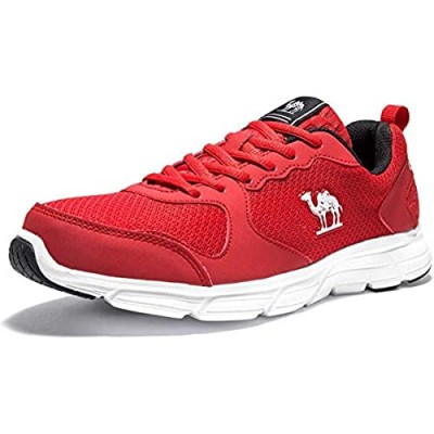 CAMELSPORTS Men's Non Slip Work Shoes Ultra Lightweight Breathable Mesh Tennis Running Walking Athletic Sneakers