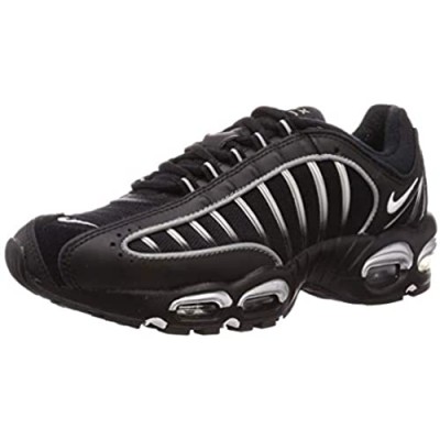 Nike Men's Air Max Tailwind 4 Casual Shoes (8  Black/White/Metallic Silver/Reflect)