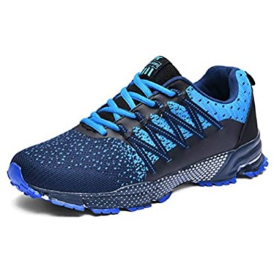 Running Shoes for Mens Sports Fashion Sneakers Indoor Outdoor Walking Fitness Jogging Athletic Road Casual Footwear