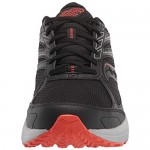 Saucony Men's Cohesion TR14 Trail Running Shoe Black/Tomato 11