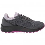 Saucony Men's Cohesion TR14 Trail Running Shoe Charcoal/Lilac 9.5