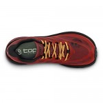 Topo Athletic Men's MTN Racer Trail Running Shoe Red/Orange Size 8