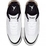 Jordan Air Big Fund Premium White Metallic Gold Black Men's Basketball Shoes