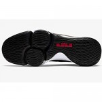 Nike Men's Basketball Shoe Nero Black Gym Red Uniform Red 002
