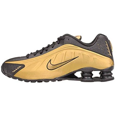 Nike Shox R4 Metallic Gold/Black Men's Sneakers 104265-702