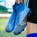 ANLUKE Men's Firm Ground Soccer Shoe Athletic Football Outdoor Indoor Sports