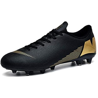 Men's Football Shoes Professional Long Studs Soccer Athletic Sneaker Cleats Outdoor/Indoor/Competition/Training