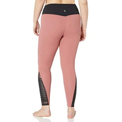  Brand - Core 10 Women's Icon Series 'Fierce Pleats' Yoga 7/8 Crop Legging - 24"