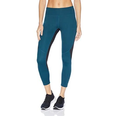  Brand - Core 10 Women's (XS-3X) Colorblock High Waist Workout 7/8 Crop Legging - 24"