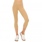 EttelLut Cotton Spandex Basic Leggings Pants-Jersey Full/Capri Regular/Plus Size