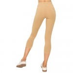 EttelLut Cotton Spandex Basic Leggings Pants-Jersey Full/Capri Regular/Plus Size